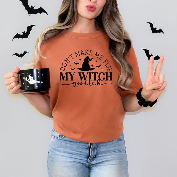 

Футболка Witch Switch с эффектом окрашивания Simply Sage Market, Yam