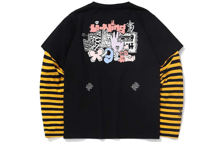 

X-girl X Sports Fashion Collection Футболка женская черная Lining