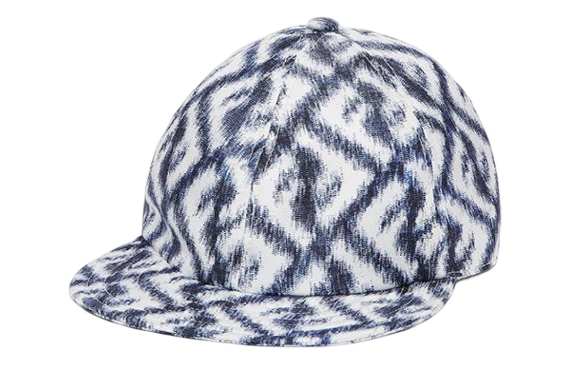 

FENDI Фф узорчатая бейсболка, White/Dark Blue