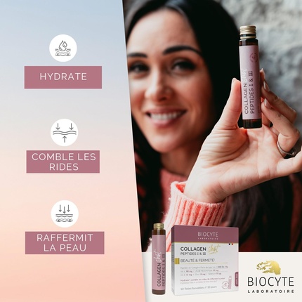Сыворотка Biocyte — Collagen Shot — увлажняет, заполняет морщины, укрепляет кожу — фото 2