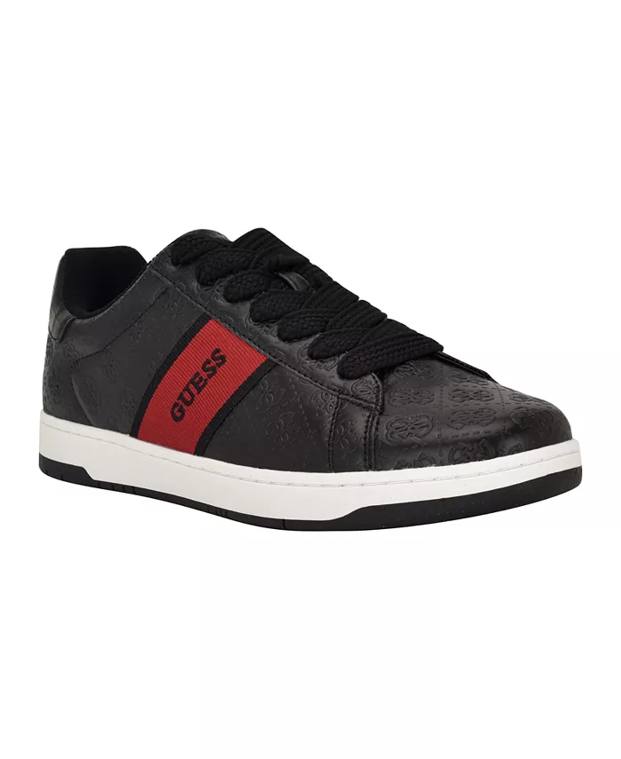 

Мужские повседневные кроссовки Tariton Branded Lace Up Sneakers GUESS, черный
