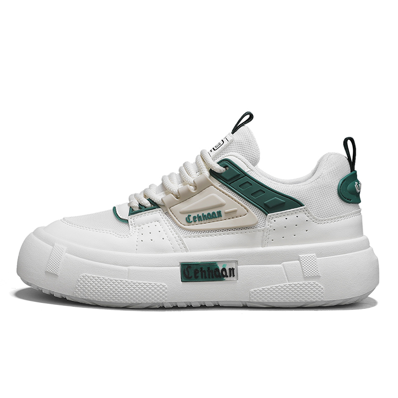 

Sportful Мужские низкие повседневные кроссовки бело-зеленые, цвет White Green