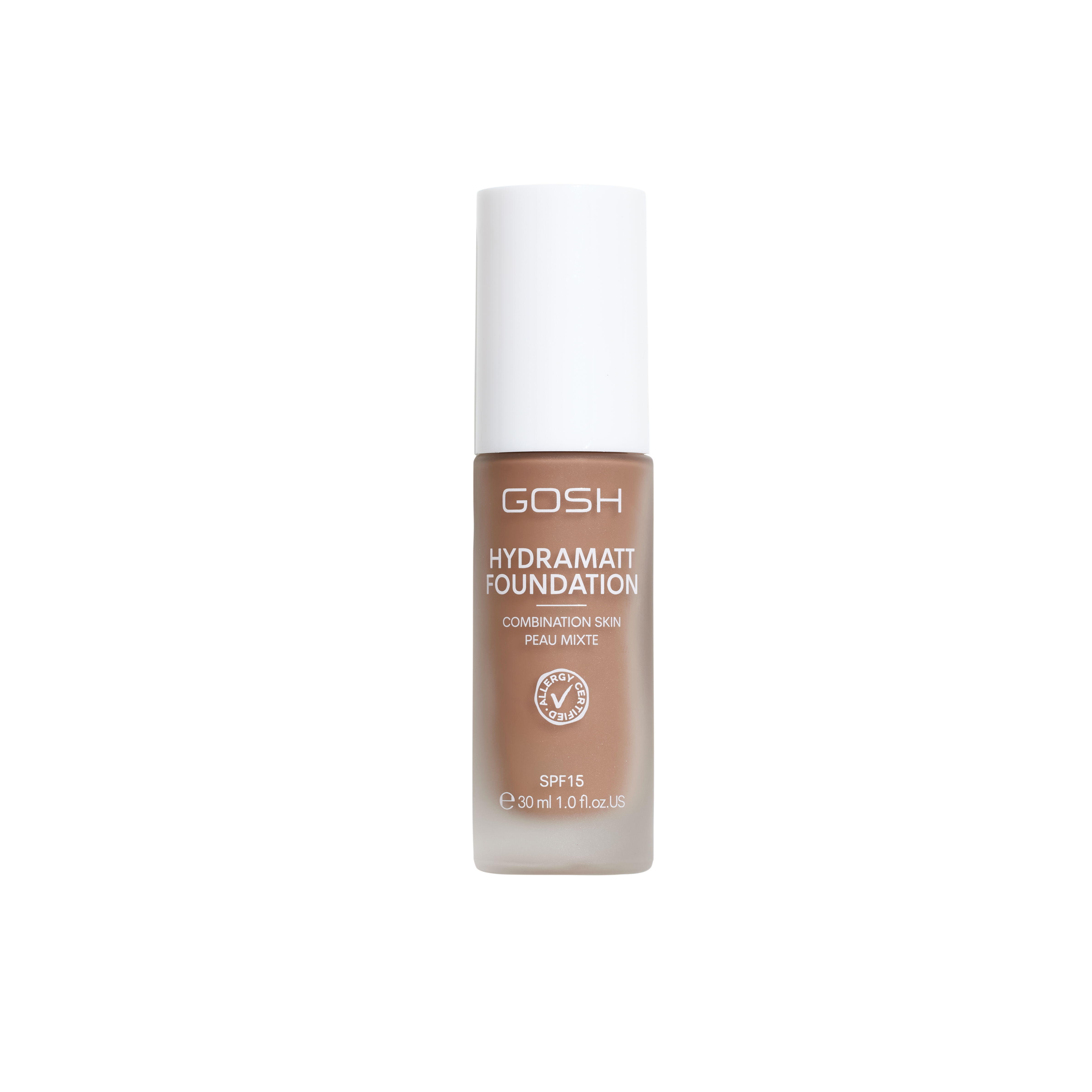 

Жидкая основа hydramatt foundation spf15 Gosh, цвет nr. 014r dark, 30 мл