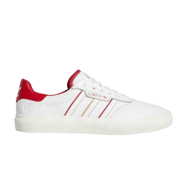 

Кроссовки Adidas Evisen x 3MC Vulc 'White Scarlet', белый