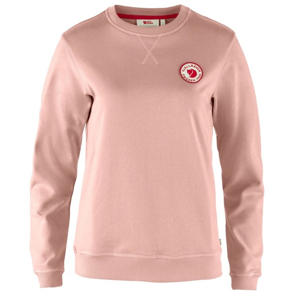 

Женский свитер с логотипом 1960 года - пуловер Fjällräven, Chalk Rose