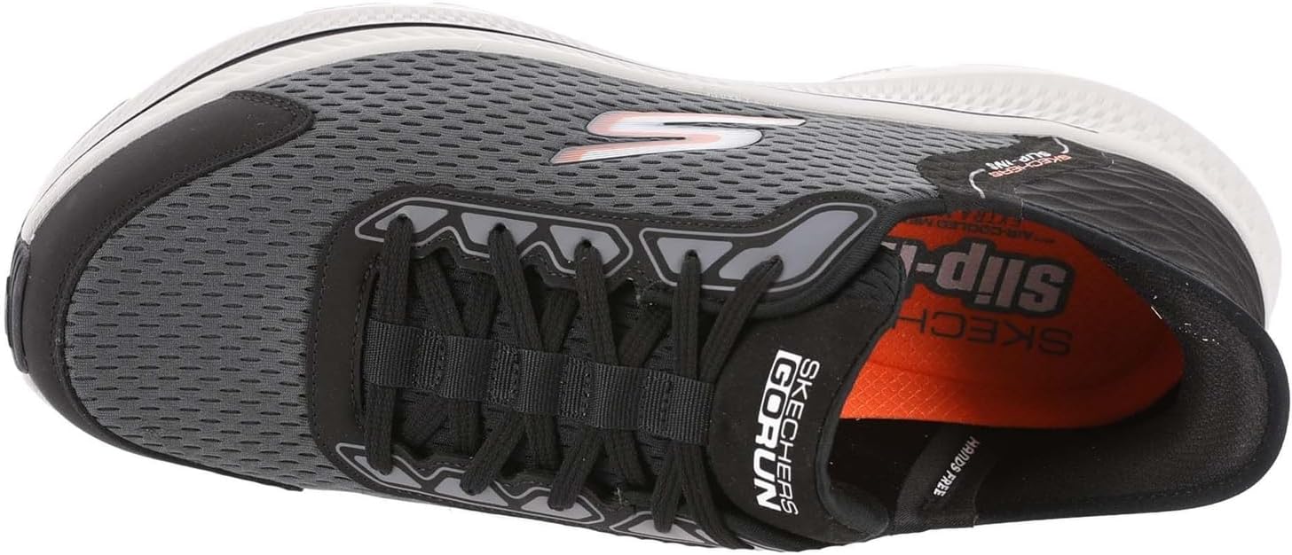 Мужские кроссовки для бега Skechers Go Run Consistent 2.0 Empowered, черный/угольный — фото 3