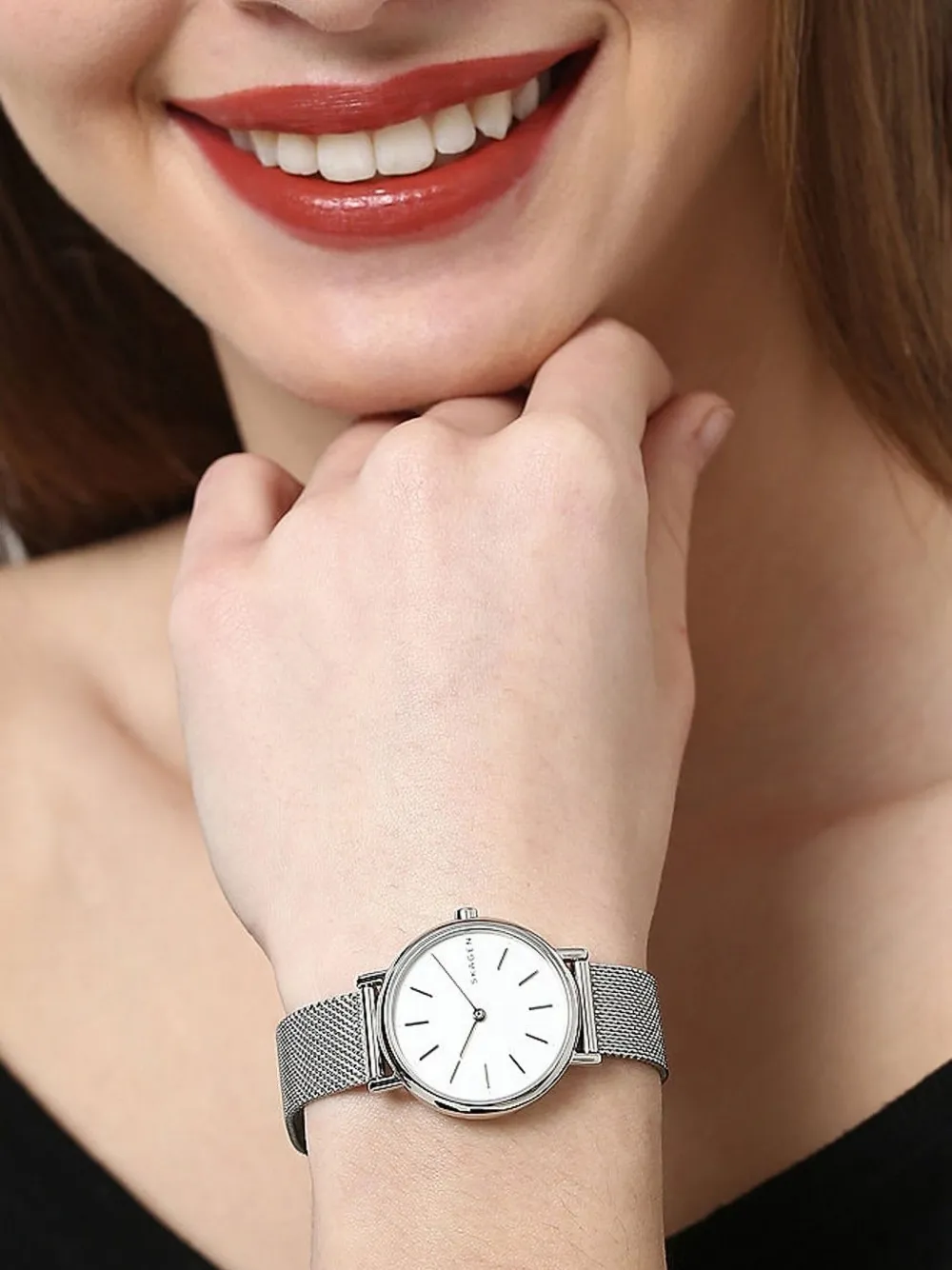 

Часы Signatur Lille 28mm Skagen, белый