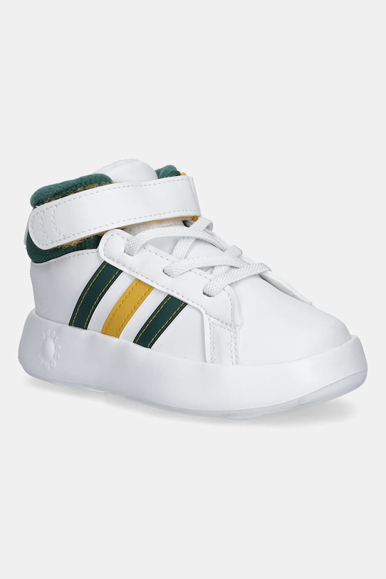 

Детские кроссовки Grand Court Mid Adidas, белый