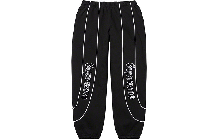 

FW21 Трикотажные спортивные штаны унисекс Supreme, красный