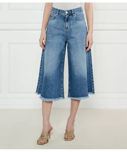 

Джинсы буркина Flare fit Pinko, синий