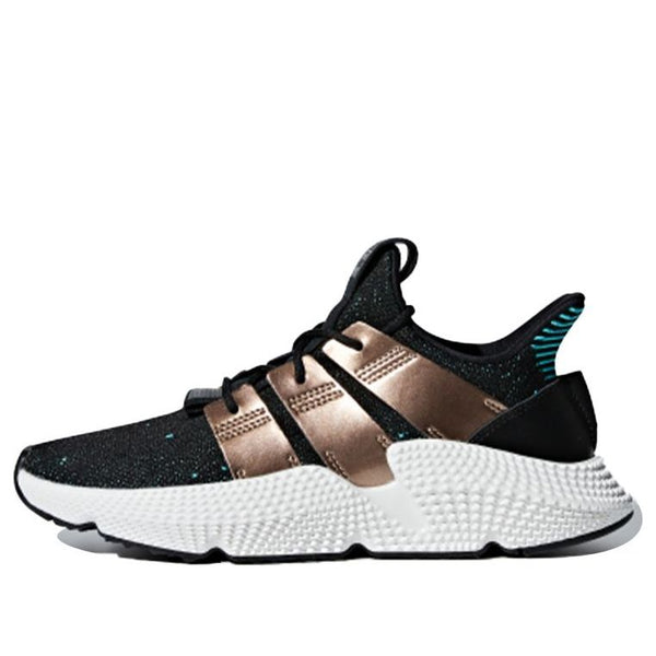 Кроссовки оригинальные prophere золотые Adidas, черный