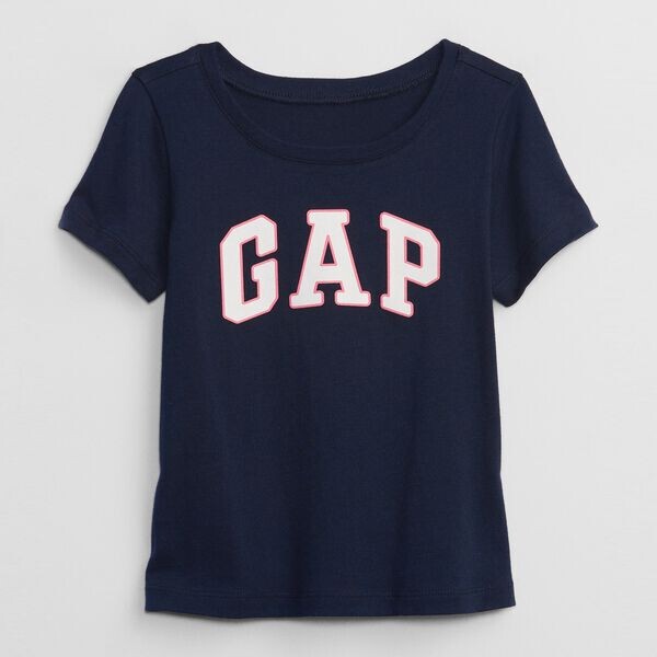 

Футболка из хлопка с логотипом Gap, синий