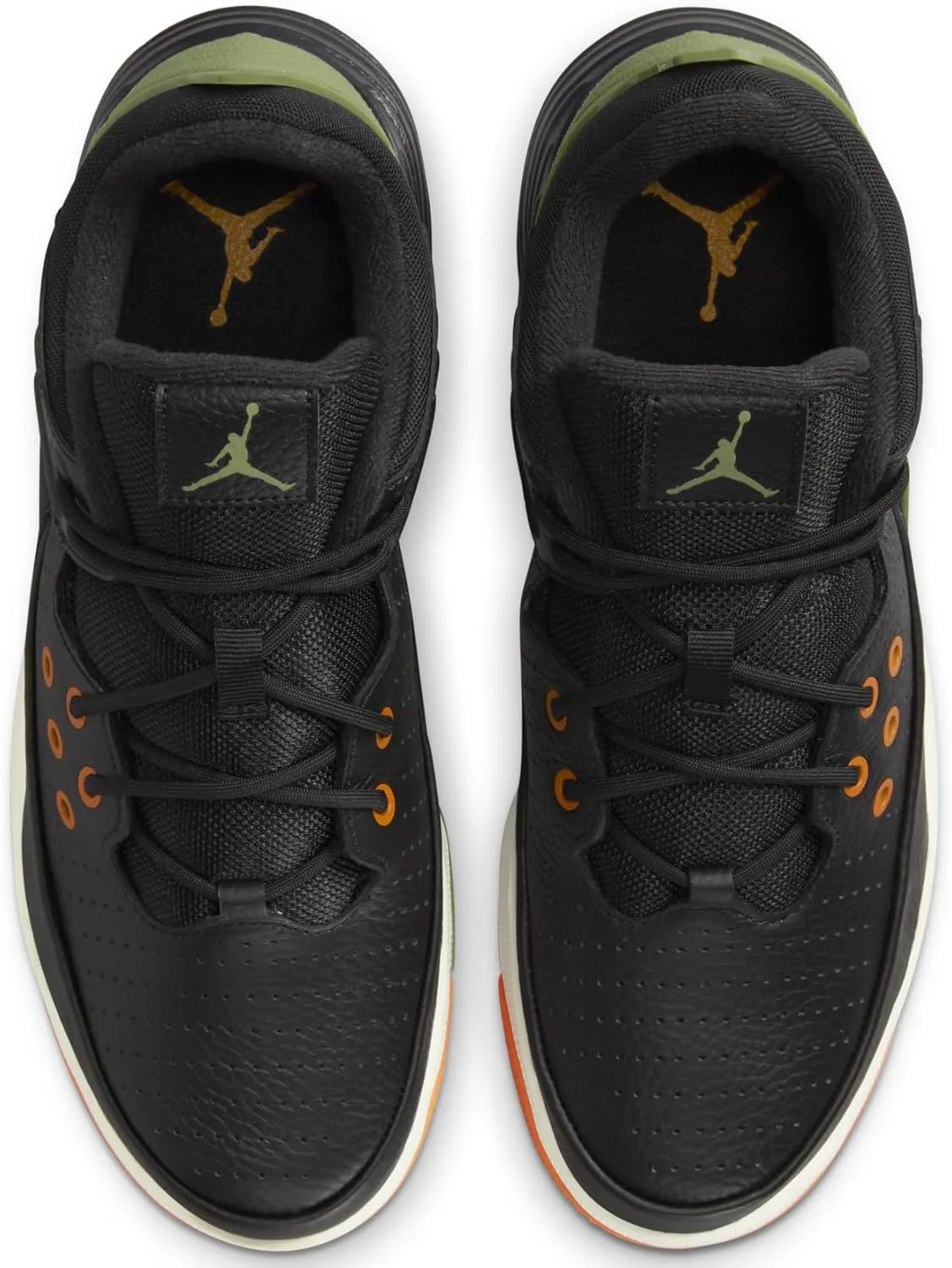Мужские баскетбольные кроссовки Nike Jordan Max Aura 5, черный/светло-оливковый — фото 4