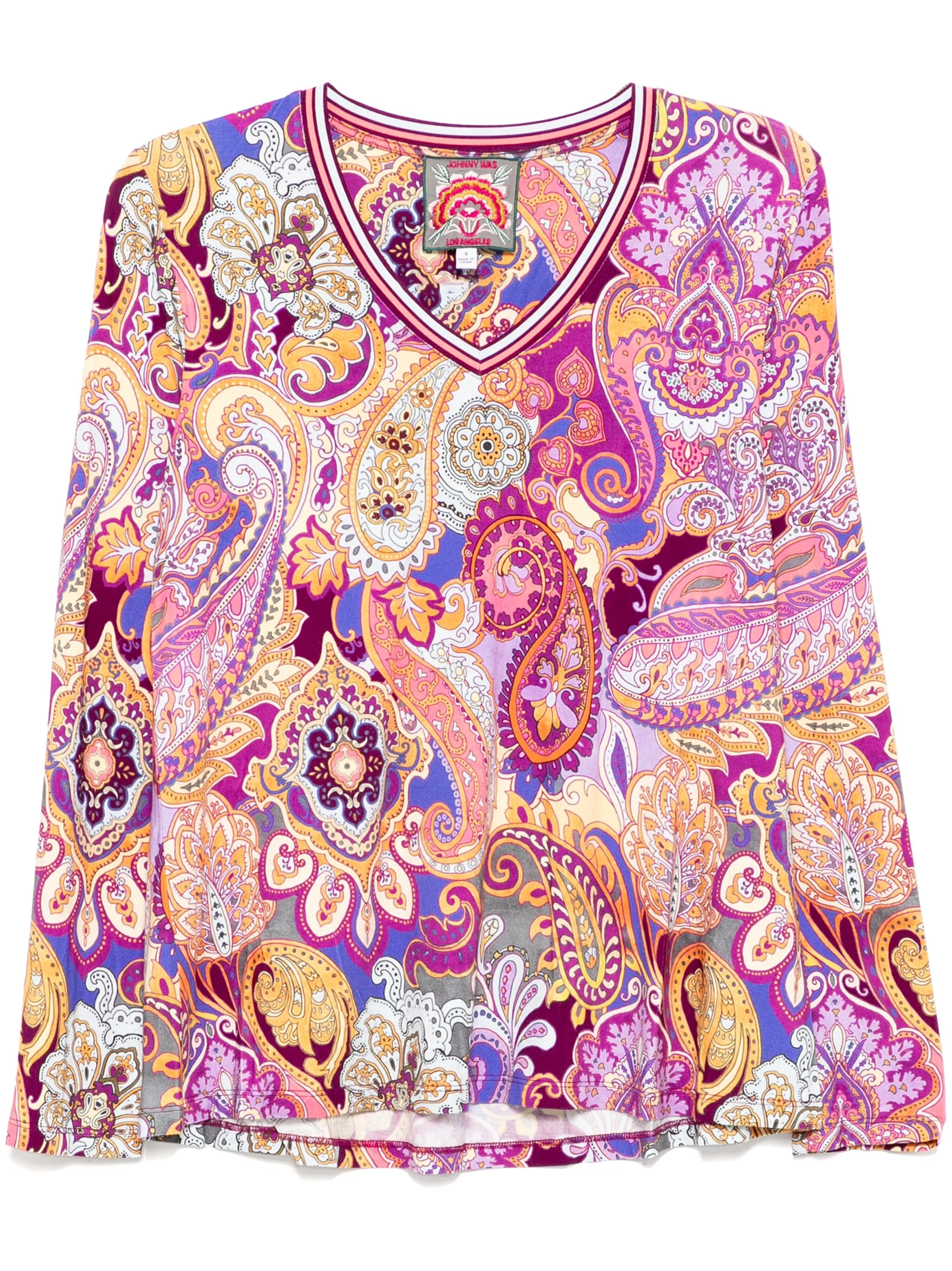 

Футболка The Janie Favorite Johnny Was, фиолетовый