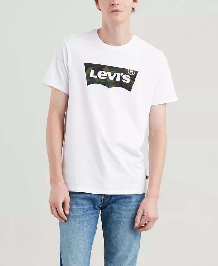

Мужская классическая футболка Housemark Graphic Levi's, белый
