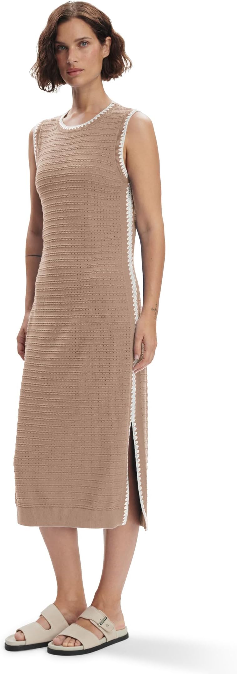 

Платье Varley Dwight Tank Knit Dress, Light Taupe