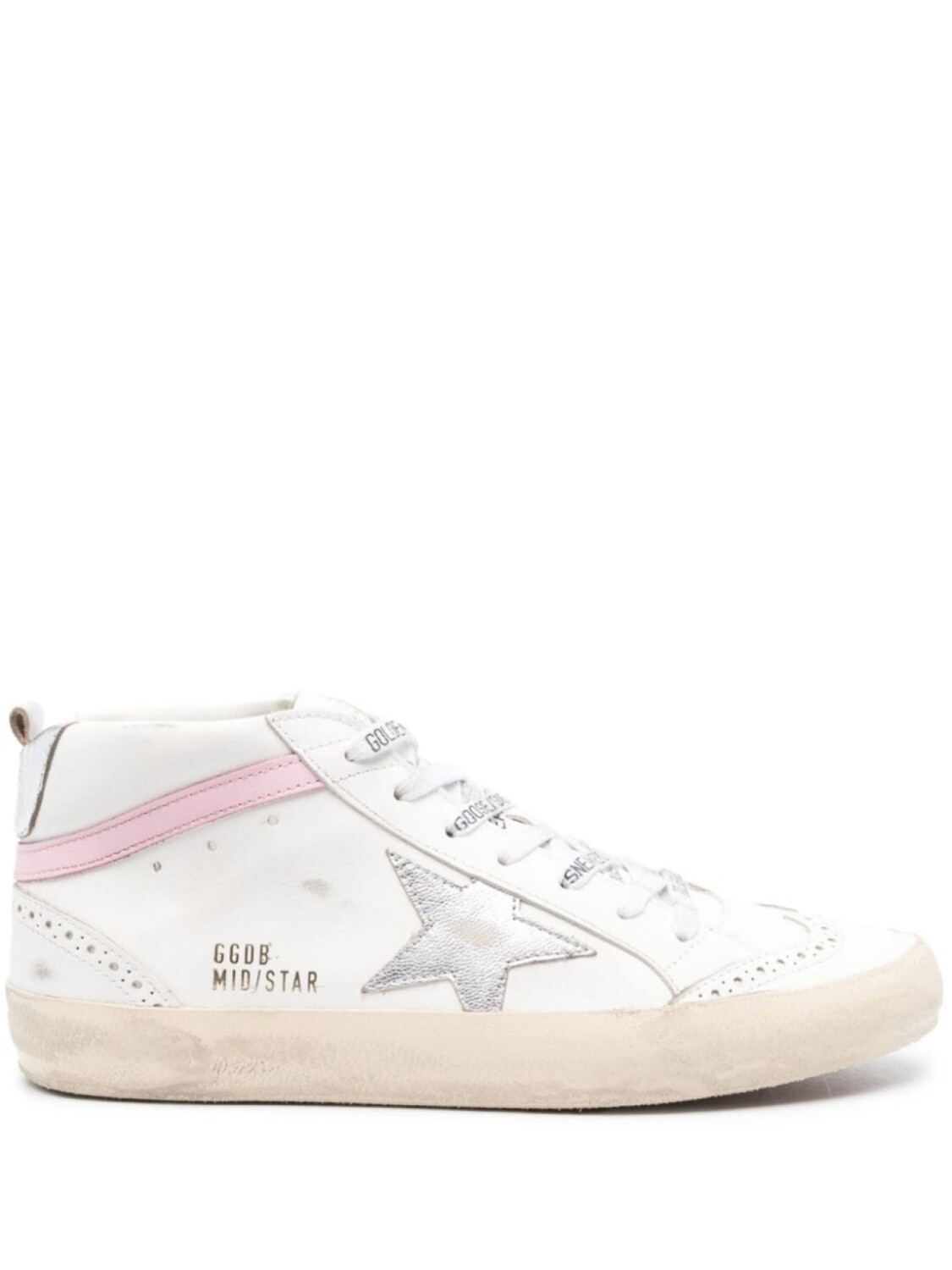 

Golden Goose кеды Mid Star, белый