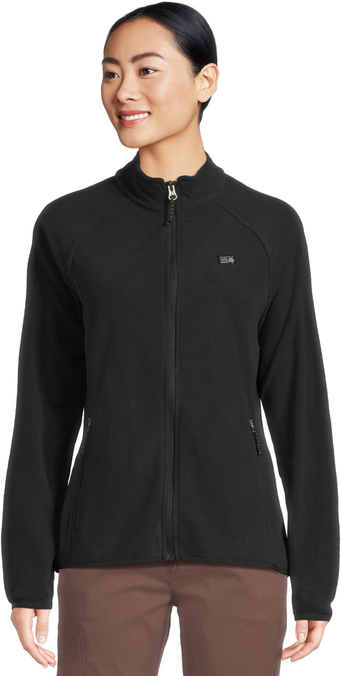 

Женская куртка Microchill на молнии Mountain Hardwear, Black