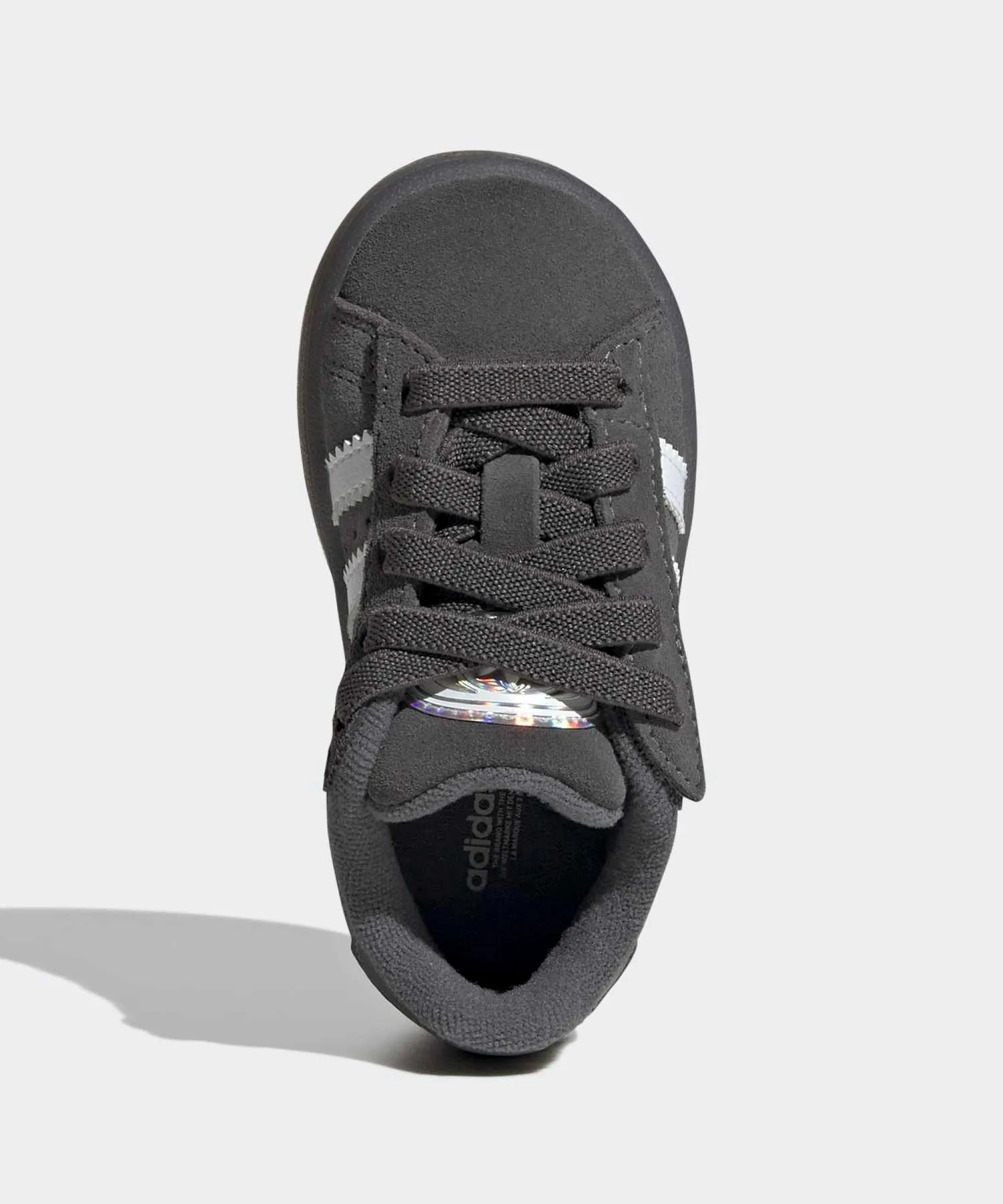Детские кроссовки с подсветкой и эластичными шнурками Campus 00s LED adidas Originals розовые — фото 2