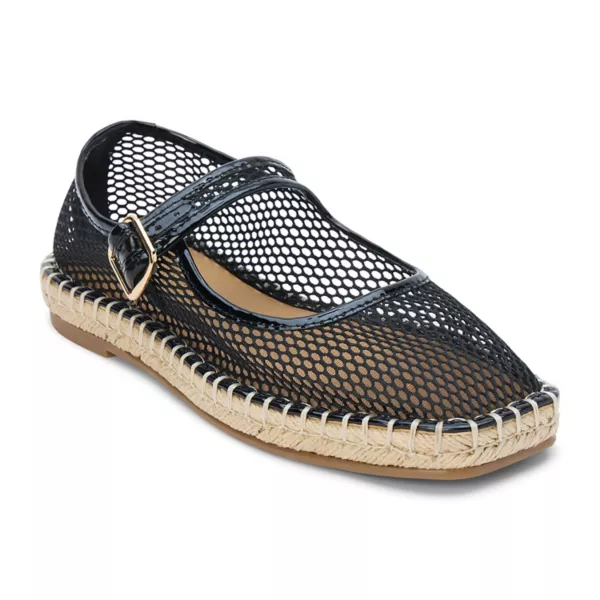 Кокосовые балетки Meg Mary Jane для женщин Matisse, цвет black mesh