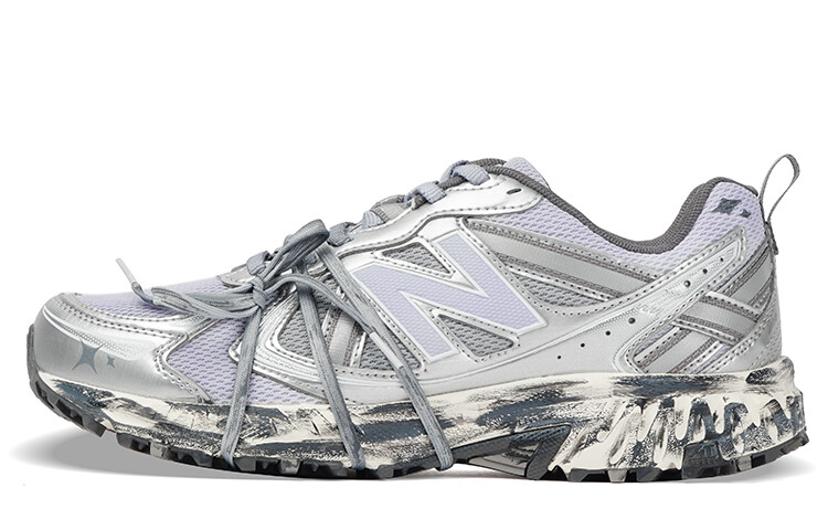 

Кроссовки NB 410 унисекс с низким верхом серые/фиолетовые New Balance