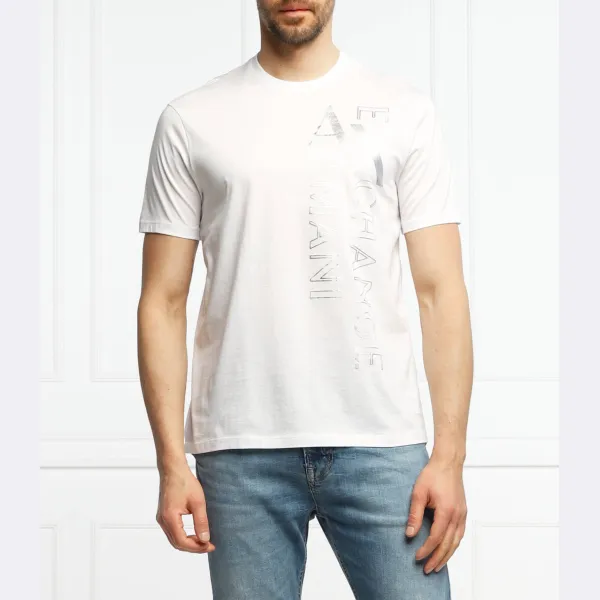 

Футболка стандартного кроя Armani Exchange, белый