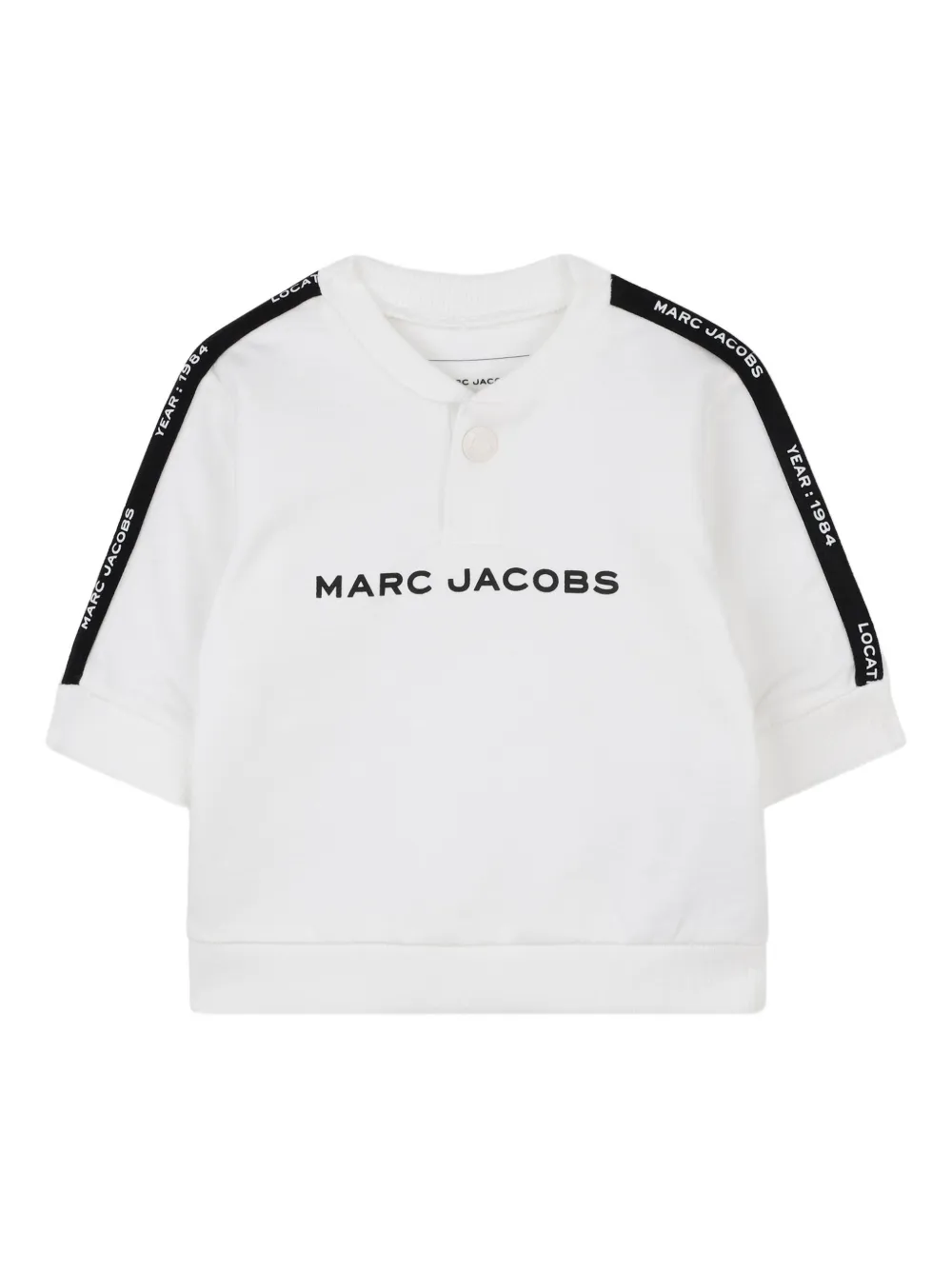 Спортивный костюм с контрастными полосками Marc Jacobs Kids, белый — фото 2