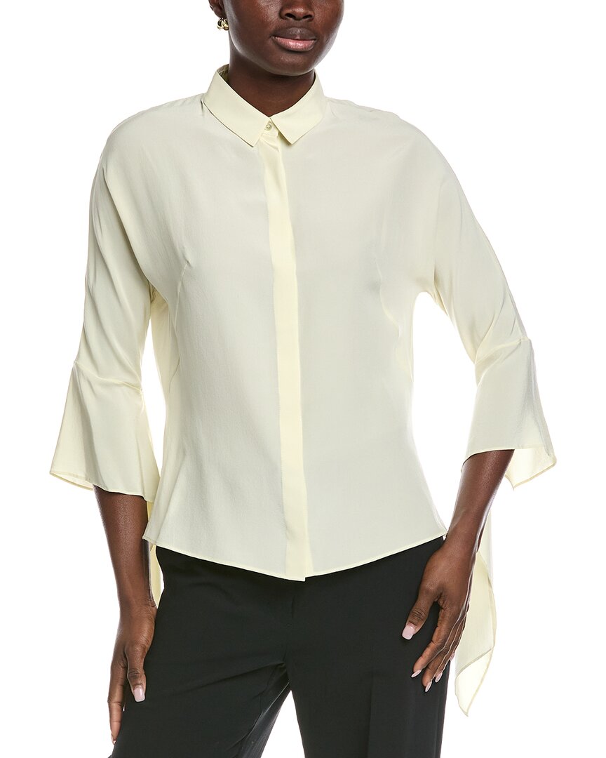 

Шелковый топ Akris, белый