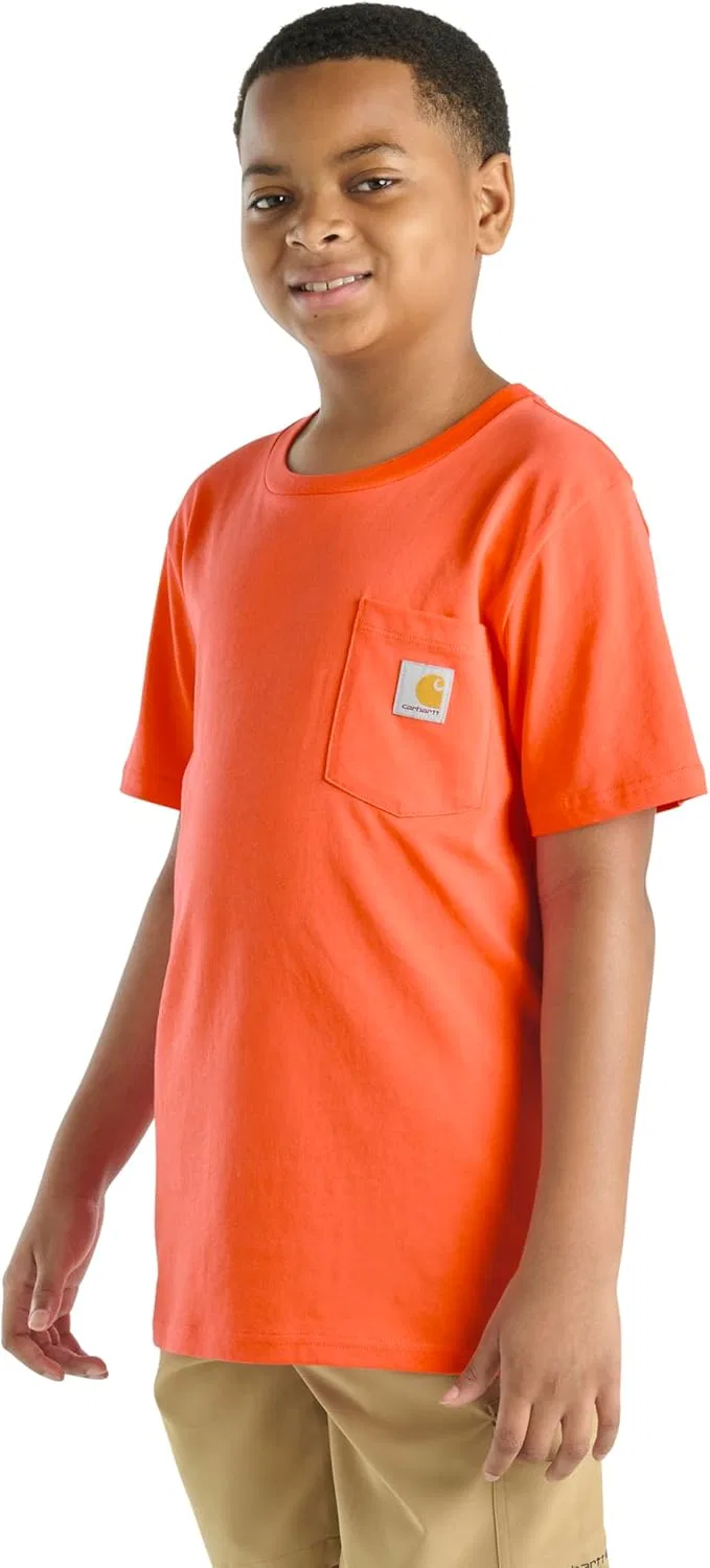 Футболка детская Carhartt, Med Orange — фото 3