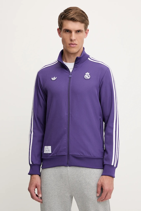 

Толстовка Real Icon TT Adidas Originals, фиолетовый
