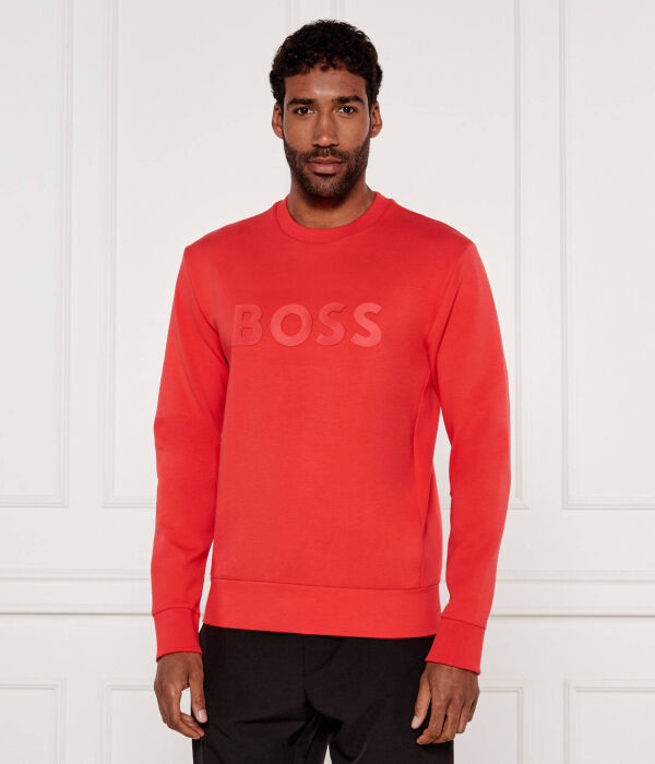 

Свитер классный. Regular fit Boss Green, красный