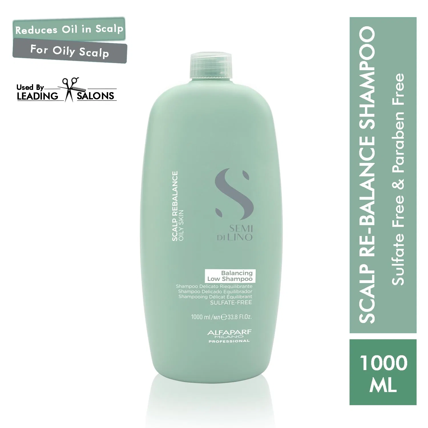 Очищающий шампунь Semi Di Lino Scalp Rebalance Purifying Low Shampoo от AlfaParf Milano Alfaparf Milano — фото 2