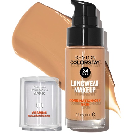 

ColorStay Foundation for Oily/Combined Skin 310 Warm Golden SPF15 30 мл Revlon