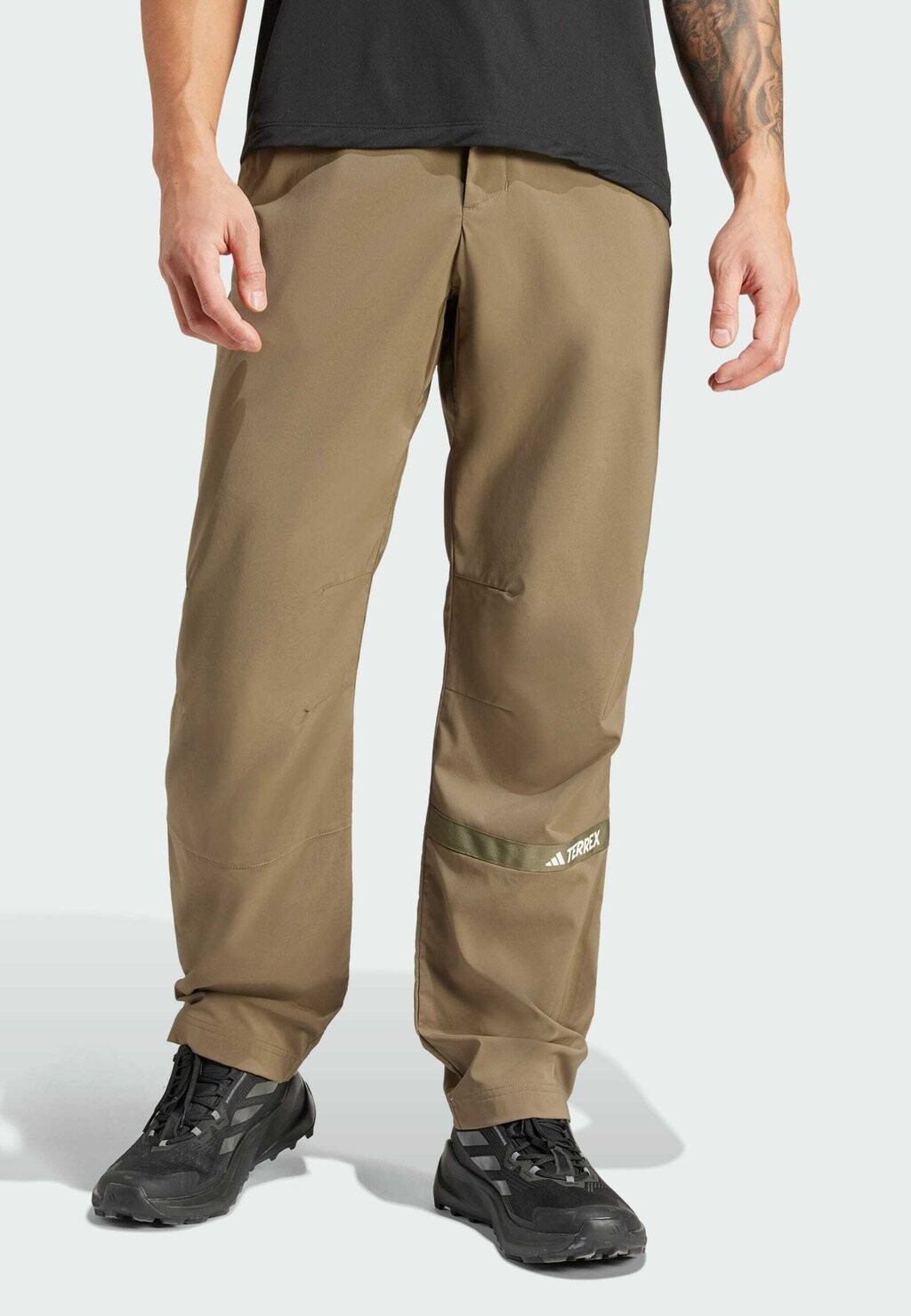 

Брюки Adidas Terrex, оливковые слои