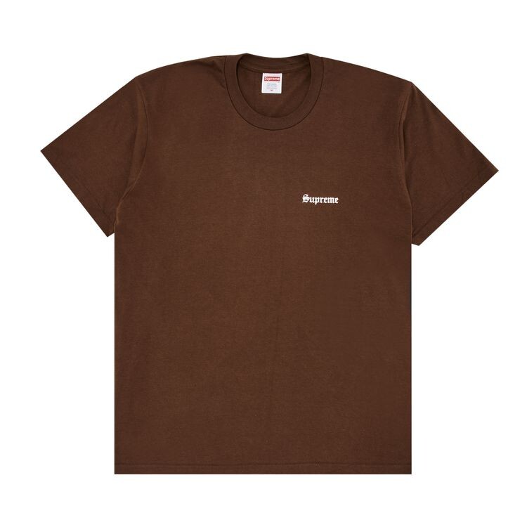 Футболка Supreme x Frank Frazetta Woman With Scythe Tee Brown, коричневый — фото 2
