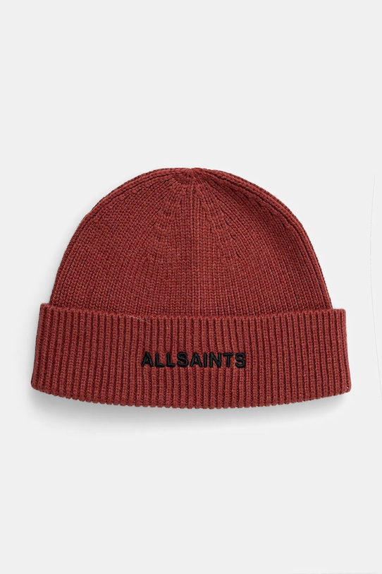 

Шапка Allsaints, красный