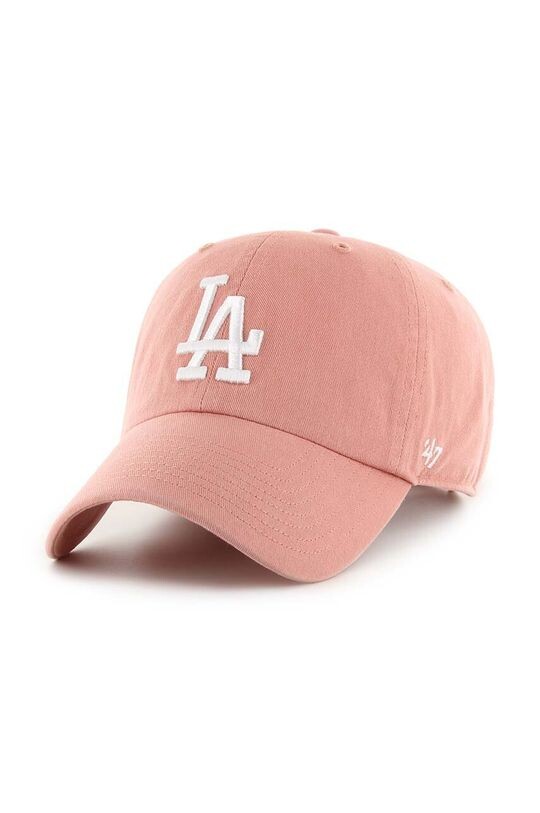 

Хлопковая бейсболка MLB Los Angeles Dodgers 47brand, оранжевый