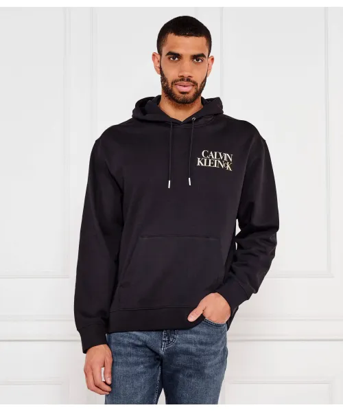 

Толстовка Loose fit Calvin Klein Jeans, черный