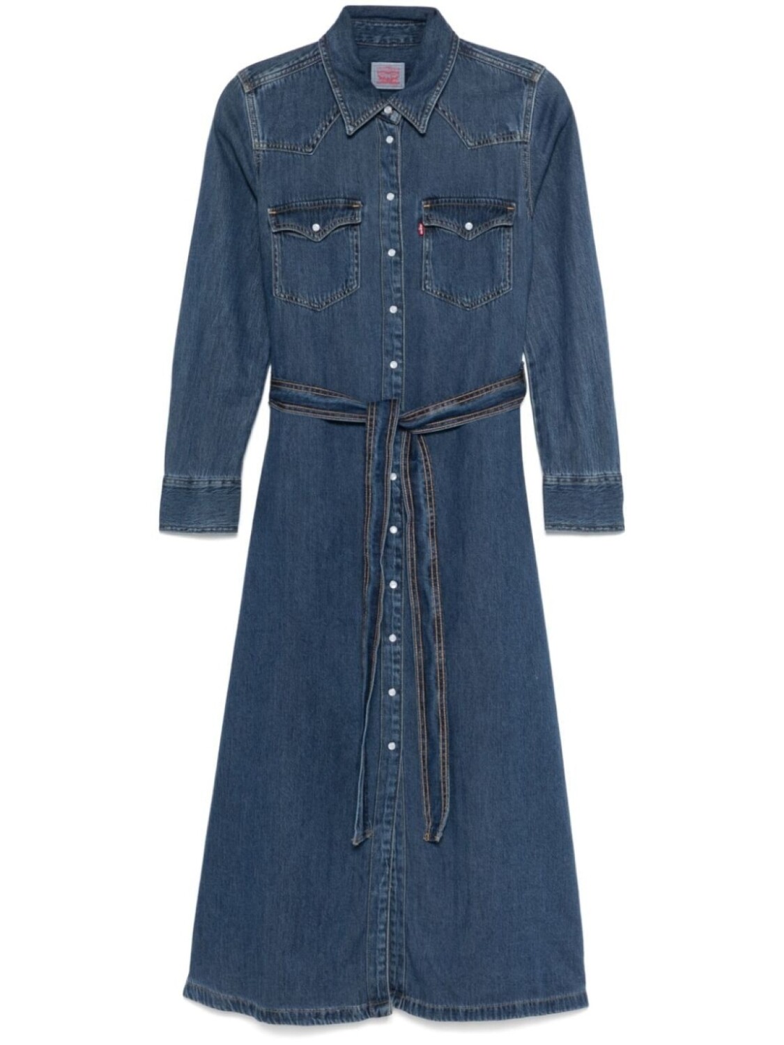 

Джинсовое платье Levi's Quinney, синий