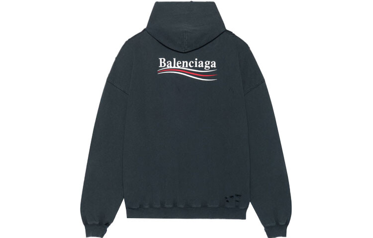 Худи Balenciaga Political Campaign, черный — фото 2