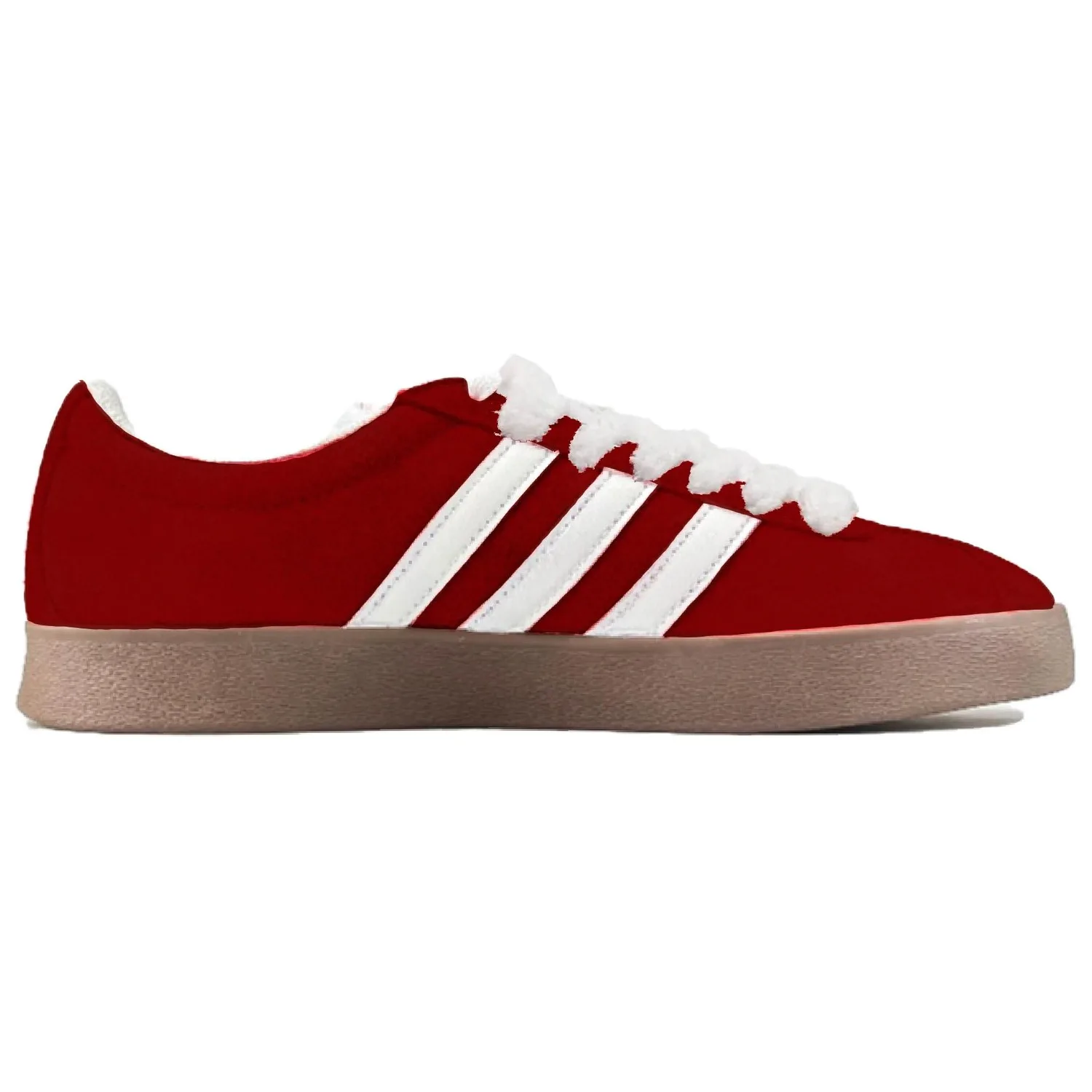 Vl Court Classic Cute Pony Slip Resistant, Abrasion Resistant, Lightweight, Breathable низкий кроссовок Adidas, красный — фото 3