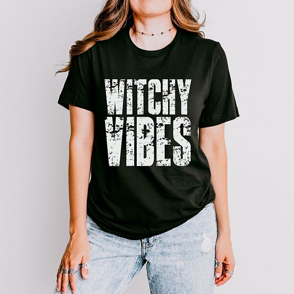 

Футболка с принтом Witchy vibes с коротким рукавом Simply Sage Market, Black, Черный, Футболка с принтом Witchy vibes с коротким рукавом Simply Sage Market, Black