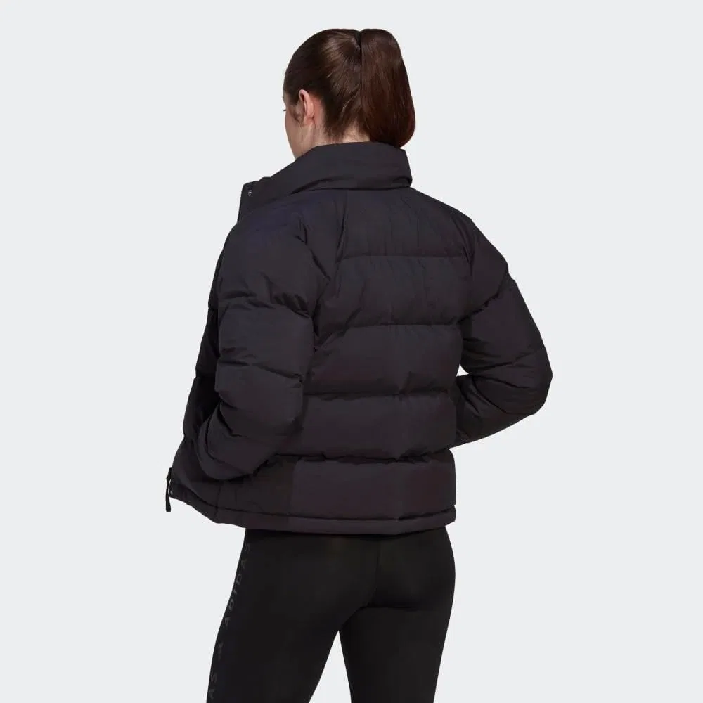 Куртка пуховая Adidas Helionic Relaxed Down, Black — фото 4