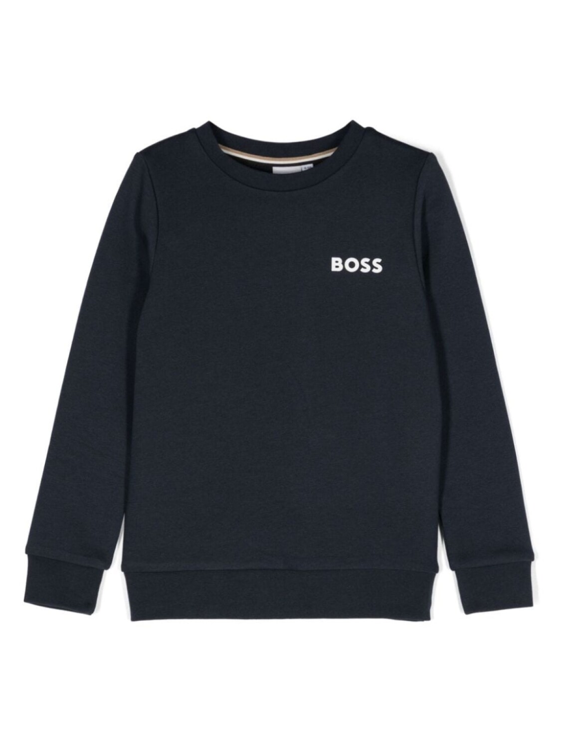 

BOSS Kidswear толстовка с логотипом, синий