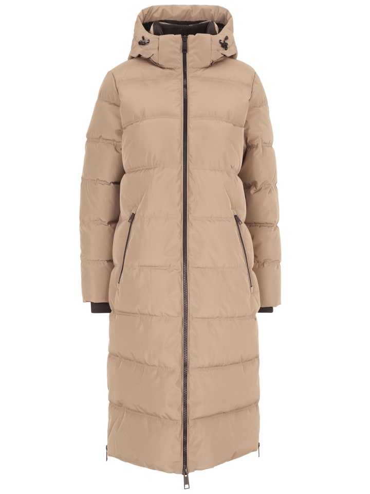 

Стеганое пальто Julia2 L60412CO в цвете тауп COVERED