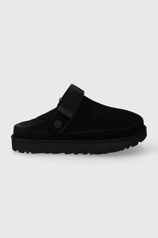 Замшевые тапочки UGG Goldenstar Clog Ugg, черный