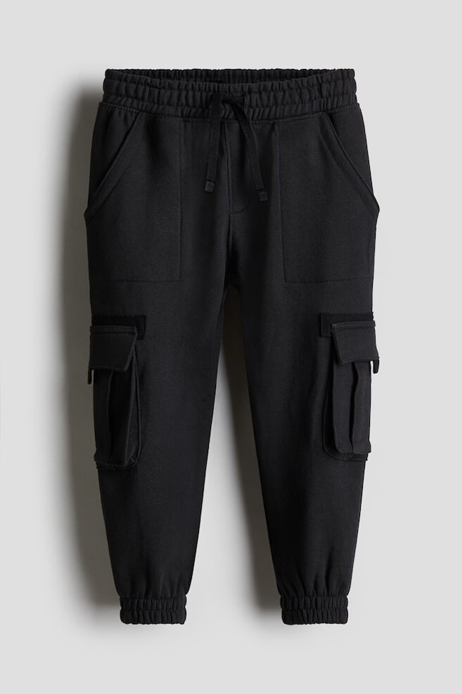 

Джоггеры карго H&M, черный