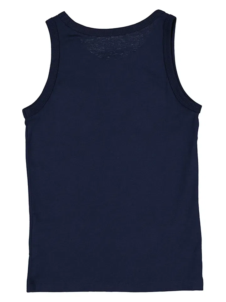 Топ с круглым вырезом, JACK & JONES Junior, темно-синий — фото 2