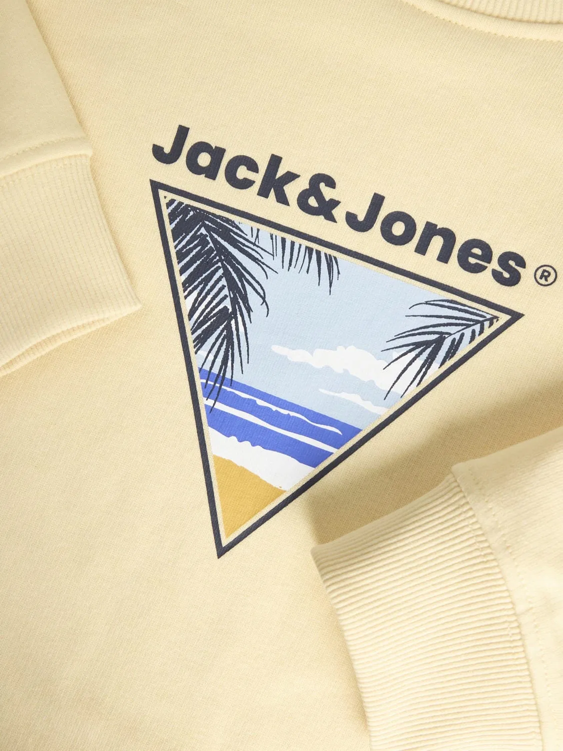 Свитшот с принтом JACK & JONES Junior, sunlight — фото 3