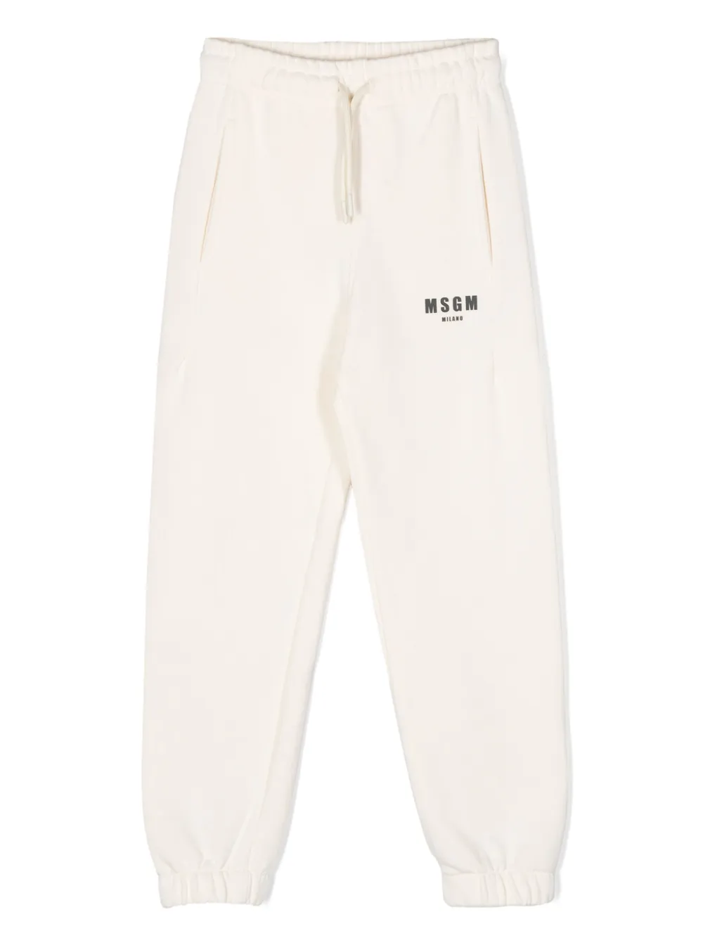 

Брюки с логотипом MSGM Kids, нейтральный